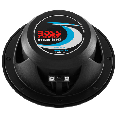 Boss Audio MR50B 5.25" Round Marine Speakers - (Pair) Black MR50B